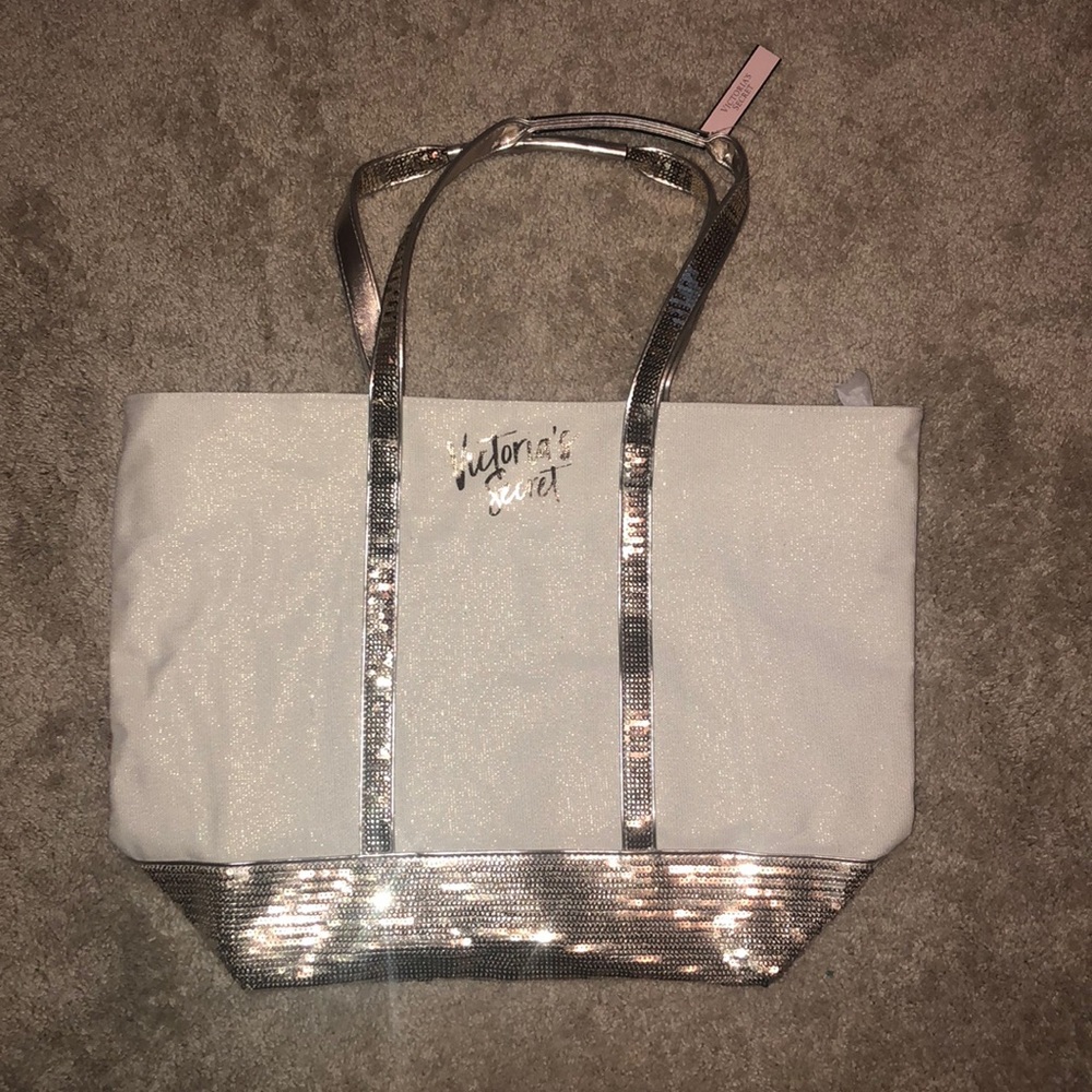 Victoria secret zipper tote